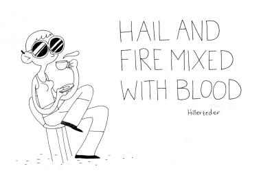 Hail and fire mixed with blood! - A6-Heft vom Hillerkiller 